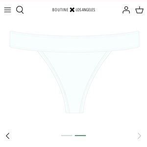 Boutine LA thong bikini bottoms - SOLD OUT